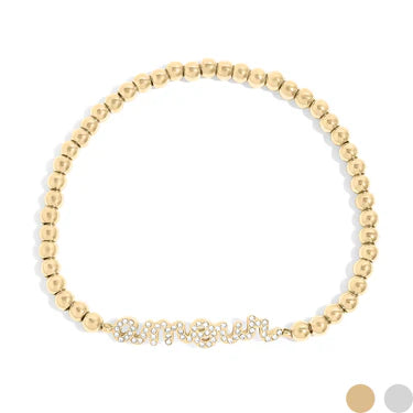 Boho Glam Gold Beaded Bracelet Collection