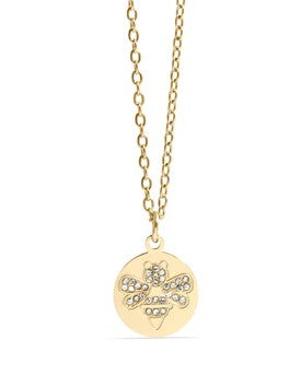Butterfly, Dragonfly & Bee Necklace – 18k Gold Waterproof Pendant | Nature-Inspired Charm Jewelry