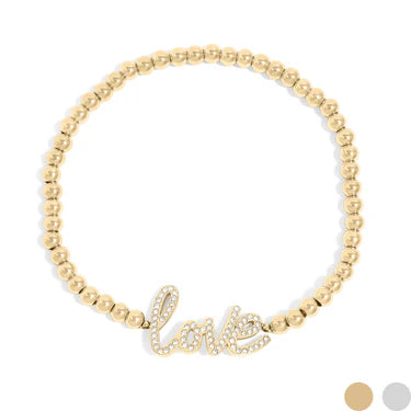 Boho Glam Gold Beaded Bracelet Collection