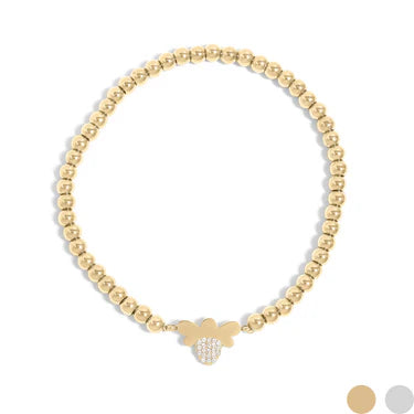 Boho Glam Gold Beaded Bracelet Collection