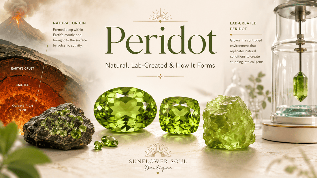 What Is Peridot? How Natural and Lab-Created Peridot Is Formed