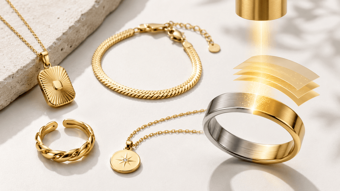What Is PVD Gold Jewelry? How It Is Made and Why Sunflower Soul Chooses It.