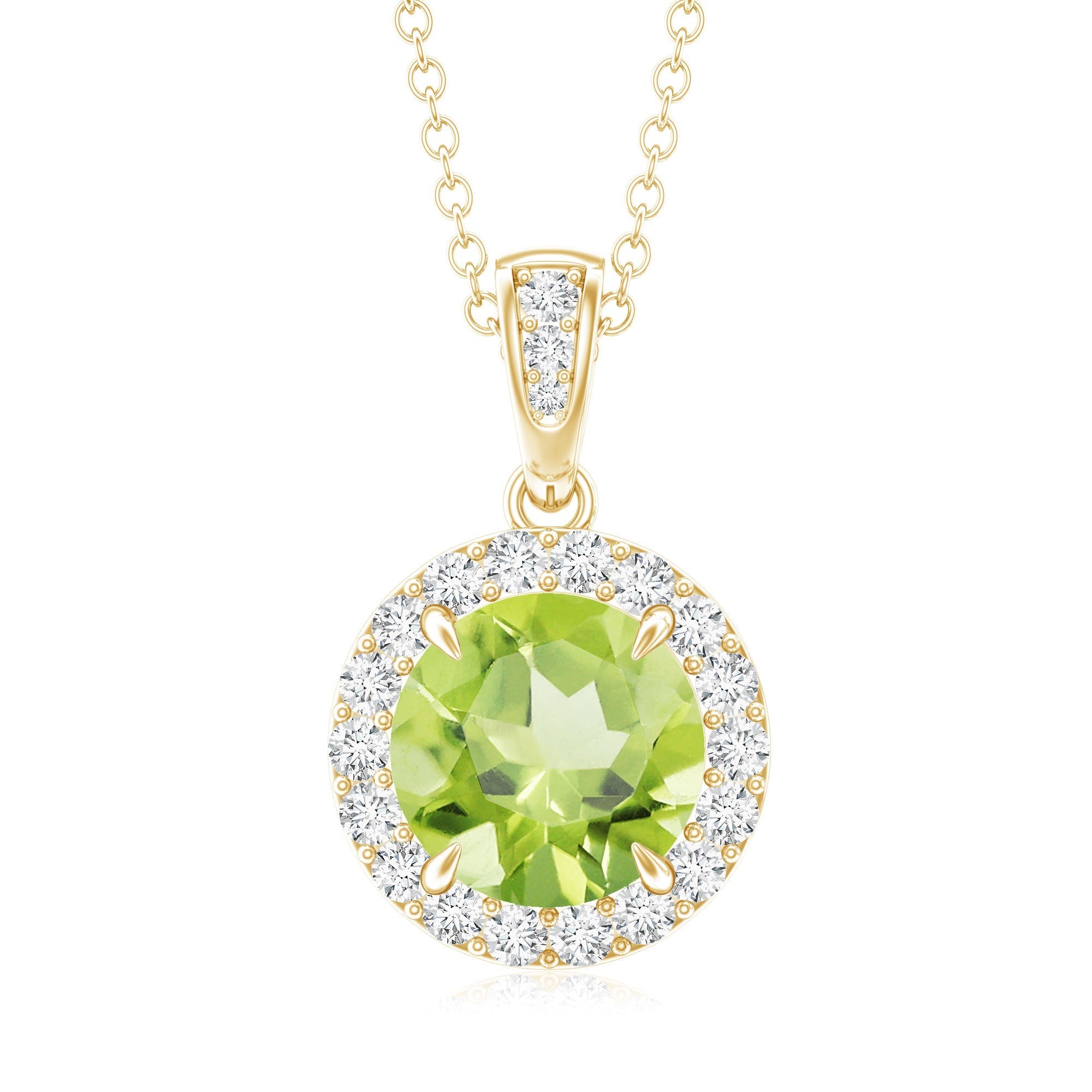 Peridot jewelry featuring vibrant green gemstones in elegant and timeless fine jewelry designs.