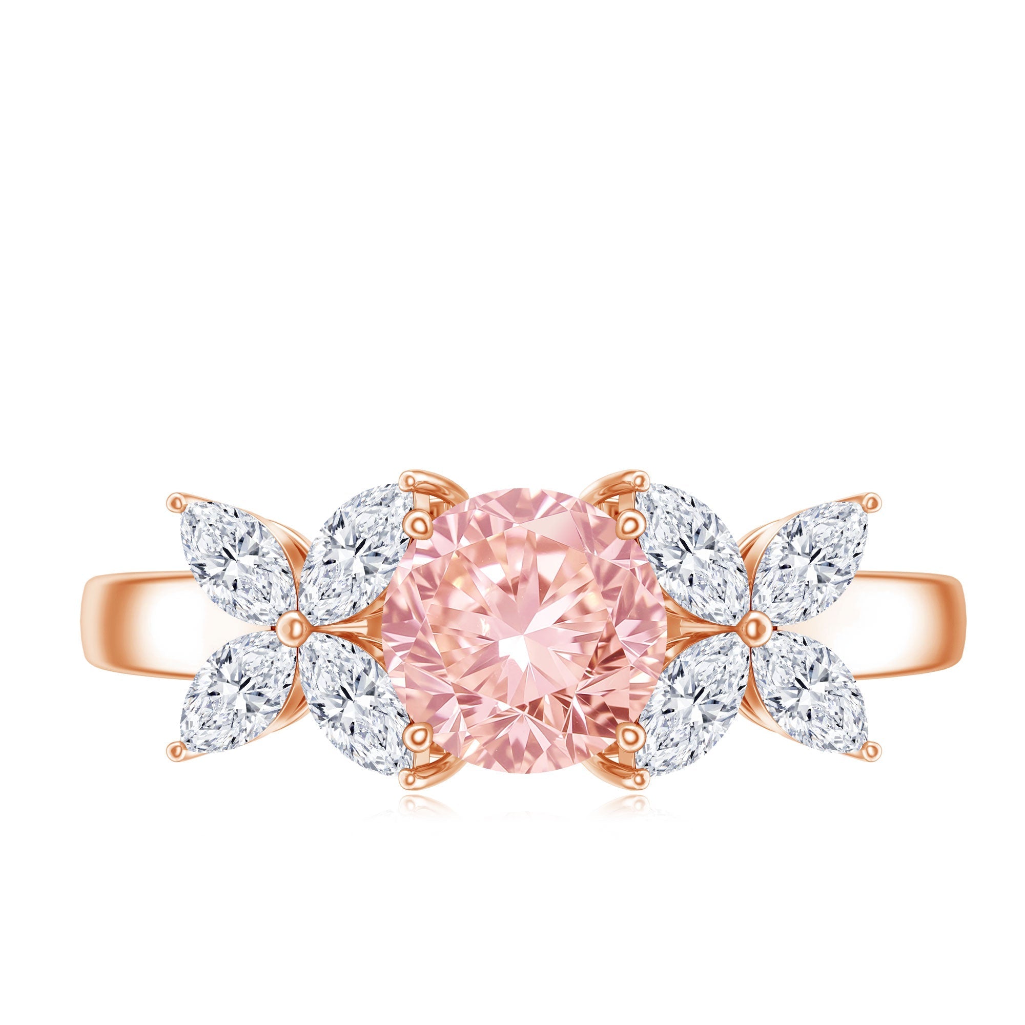 Elegant lab-grown diamond engagement rings in timeless, vintage, and modern designs from Sunflower Soul Fine Jewelry.