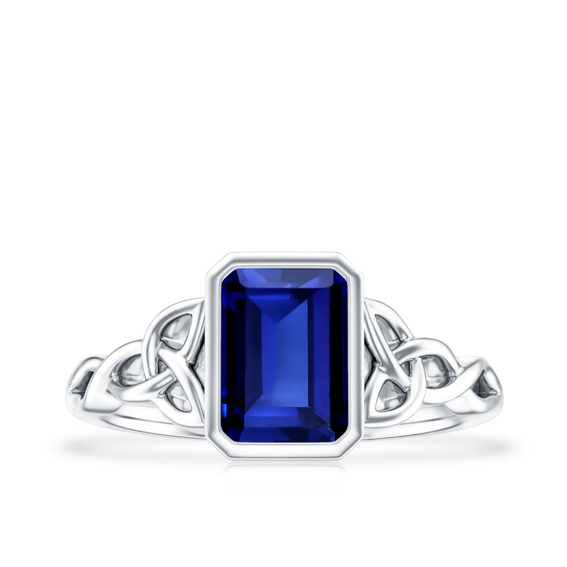 Elegant sapphire jewelry collection featuring blue sapphire rings, necklaces, earrings, and bracelets for September birthdays.