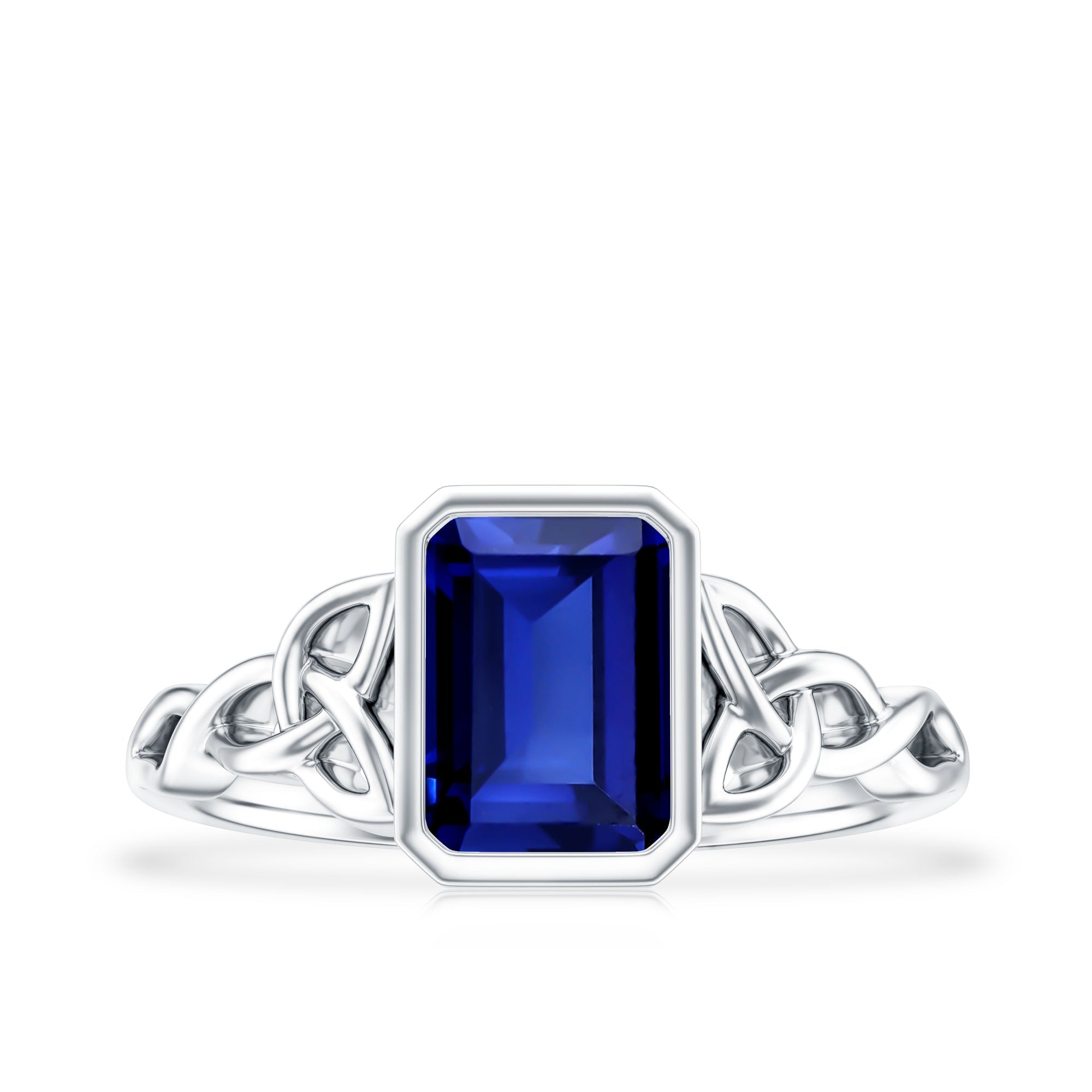 Elegant sapphire jewelry collection featuring blue sapphire rings, necklaces, earrings, and bracelets for September birthdays.