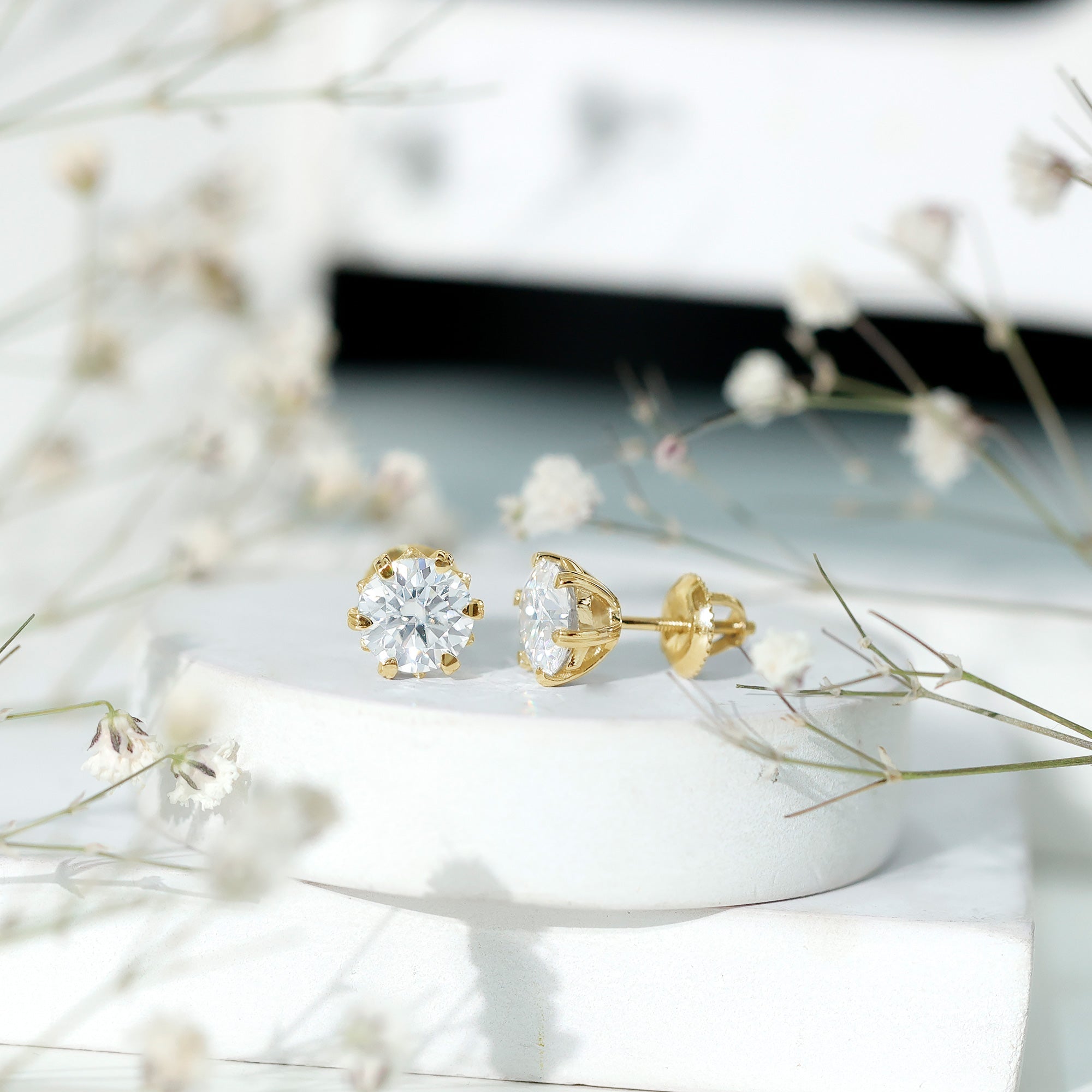 Moissanite Earrings