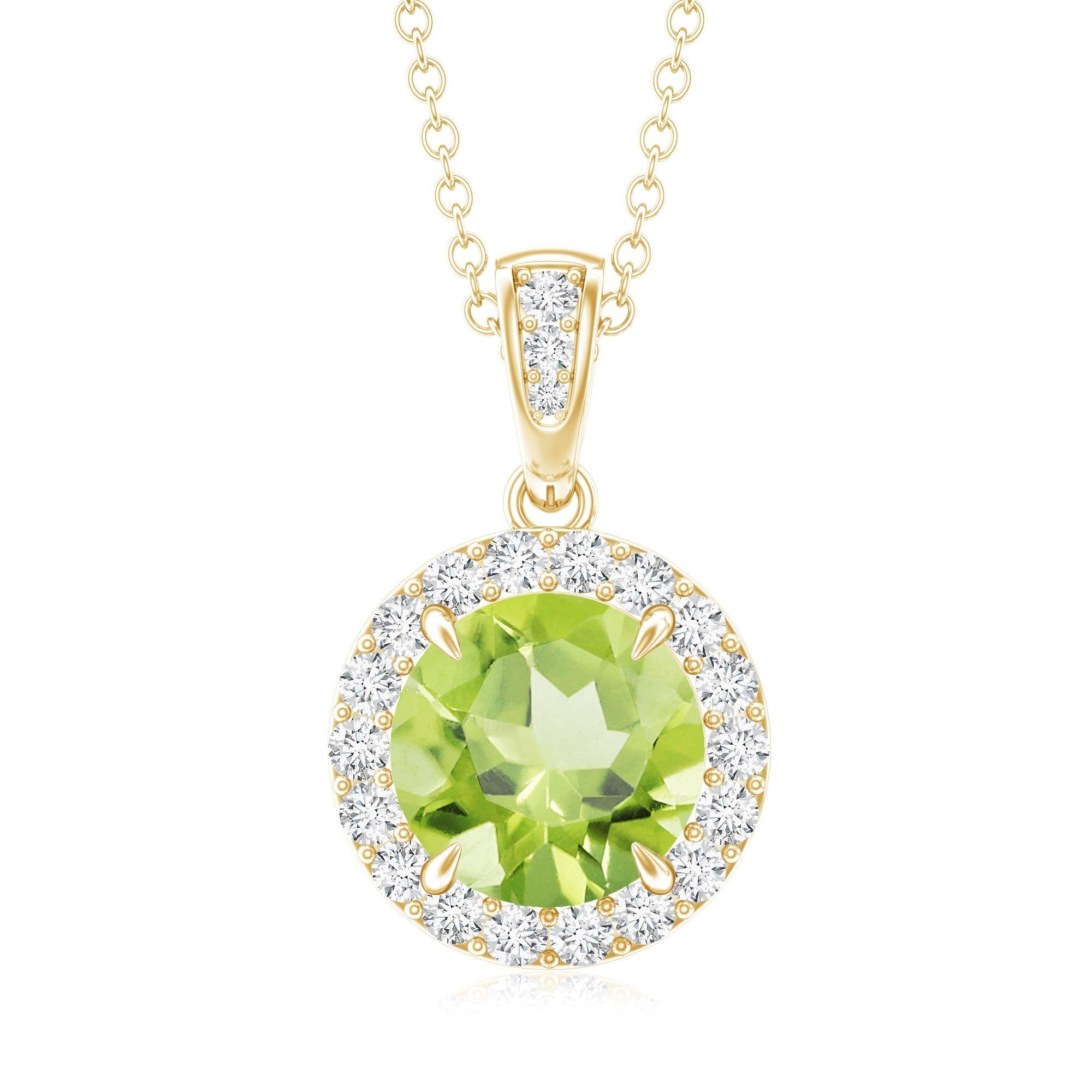 Peridot jewelry featuring vibrant green gemstones in elegant and timeless fine jewelry designs.
