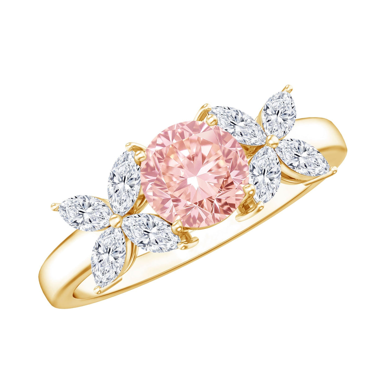 Pink Diamond Rings