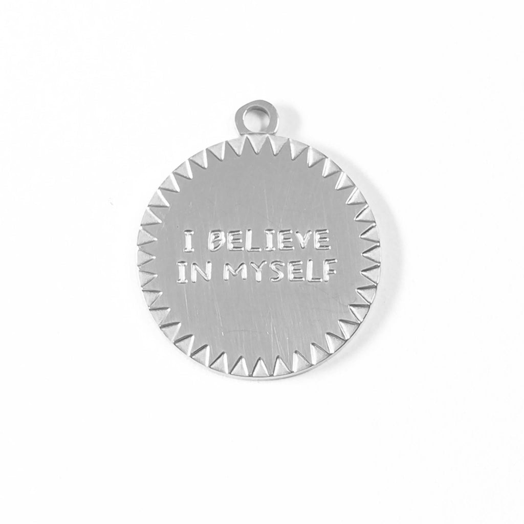 18K Gold Charm – Waterproof PVD Coated Stainless Steel Bracelet Accent