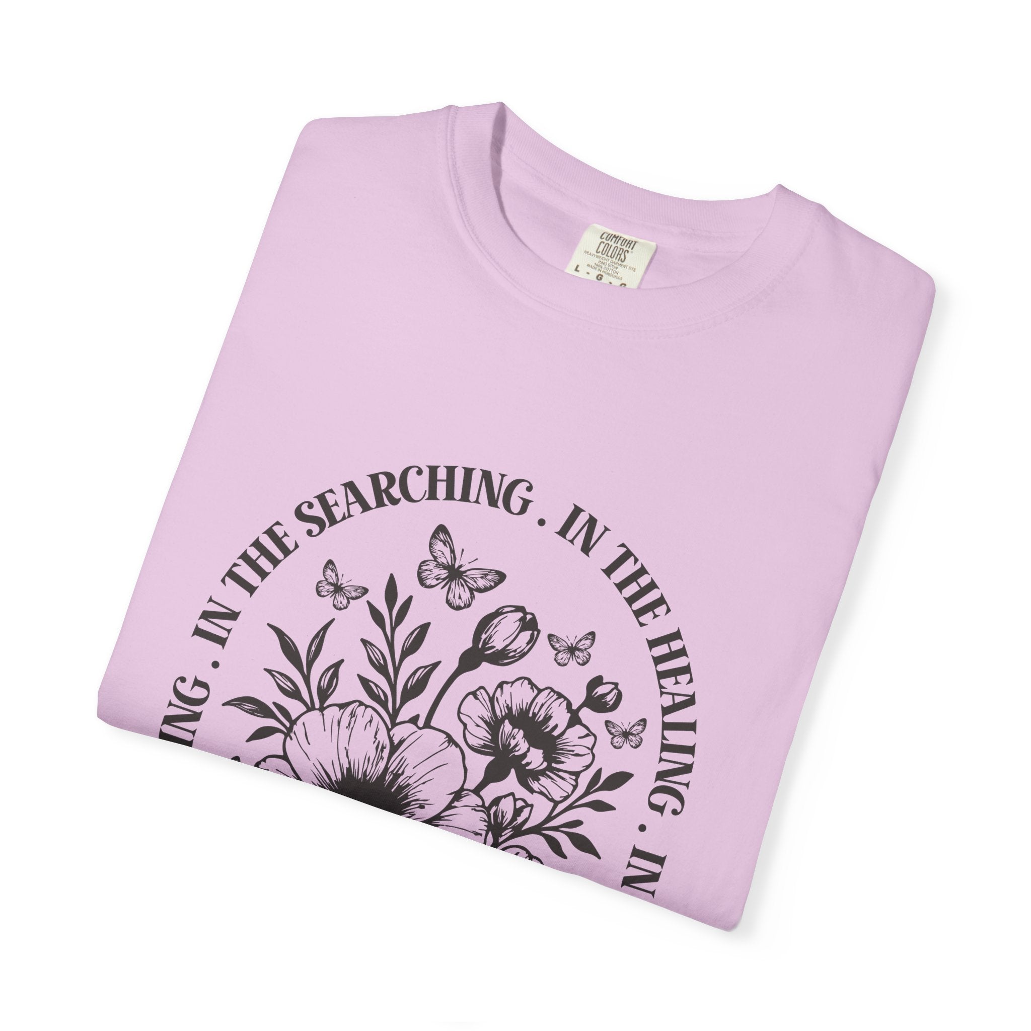 Christian Inspirational T Shirt – Soft Breathable Cotton Floral Graphic Tee