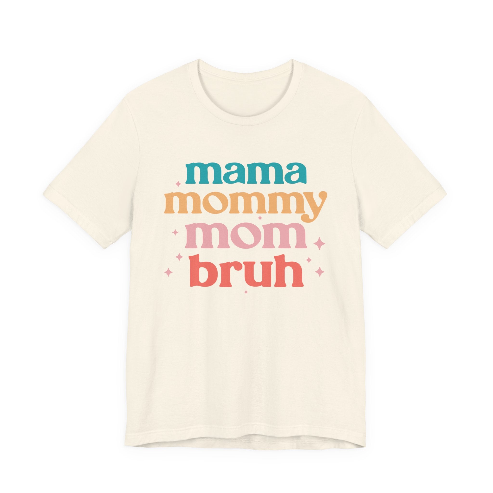 Mom Bruh Tee – Funny Mom Shirt | Vintage Soft Ring-Spun Cotton T-Shirt
