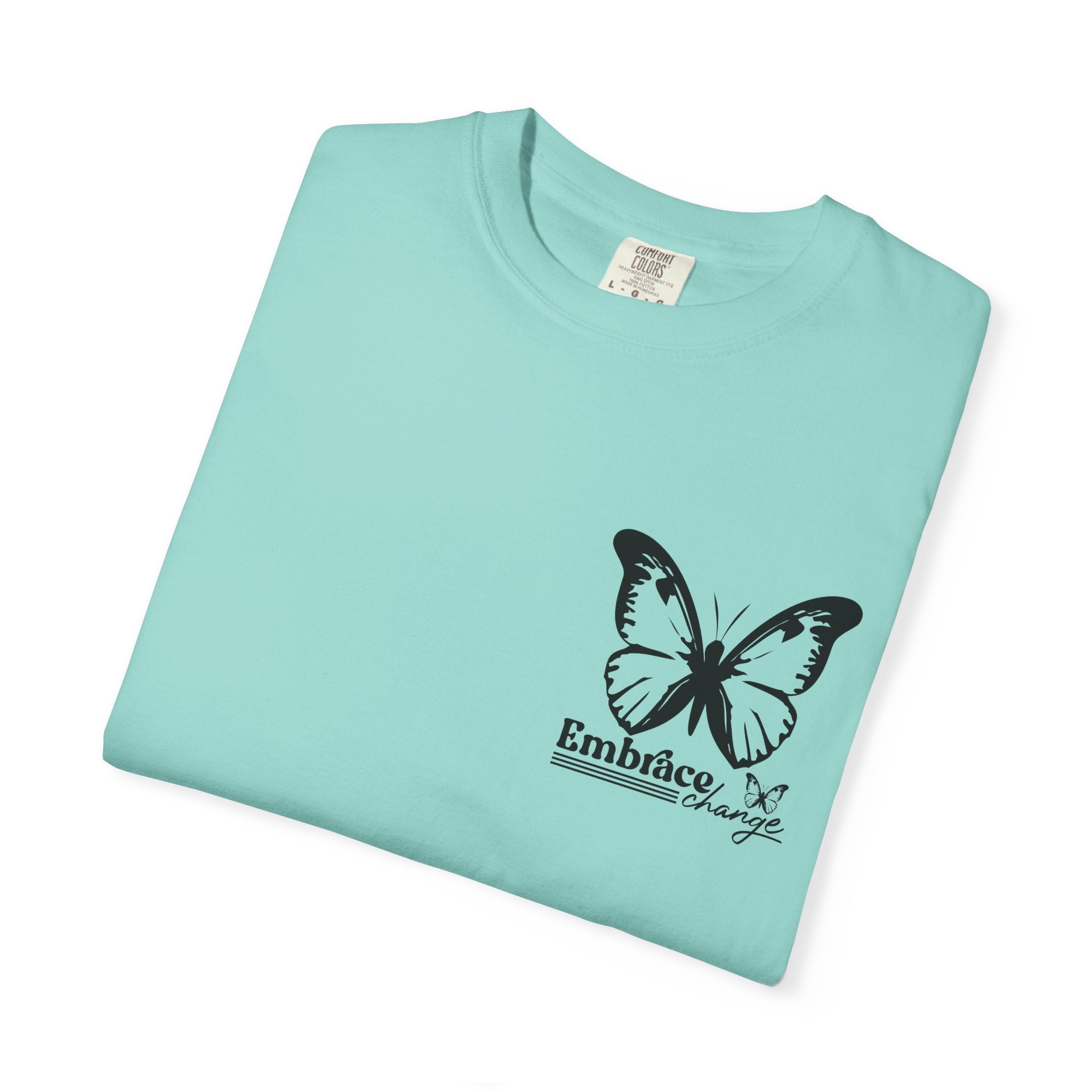 Butterfly Tee - Minimalist Inspirational Graphic Tee With Soft Cotton Fabric