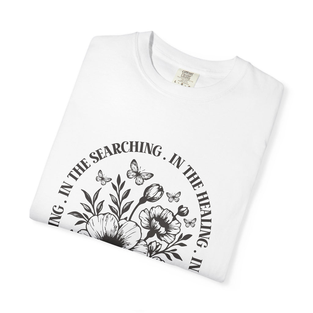 Christian Inspirational T Shirt – Soft Breathable Cotton Floral Graphic Tee