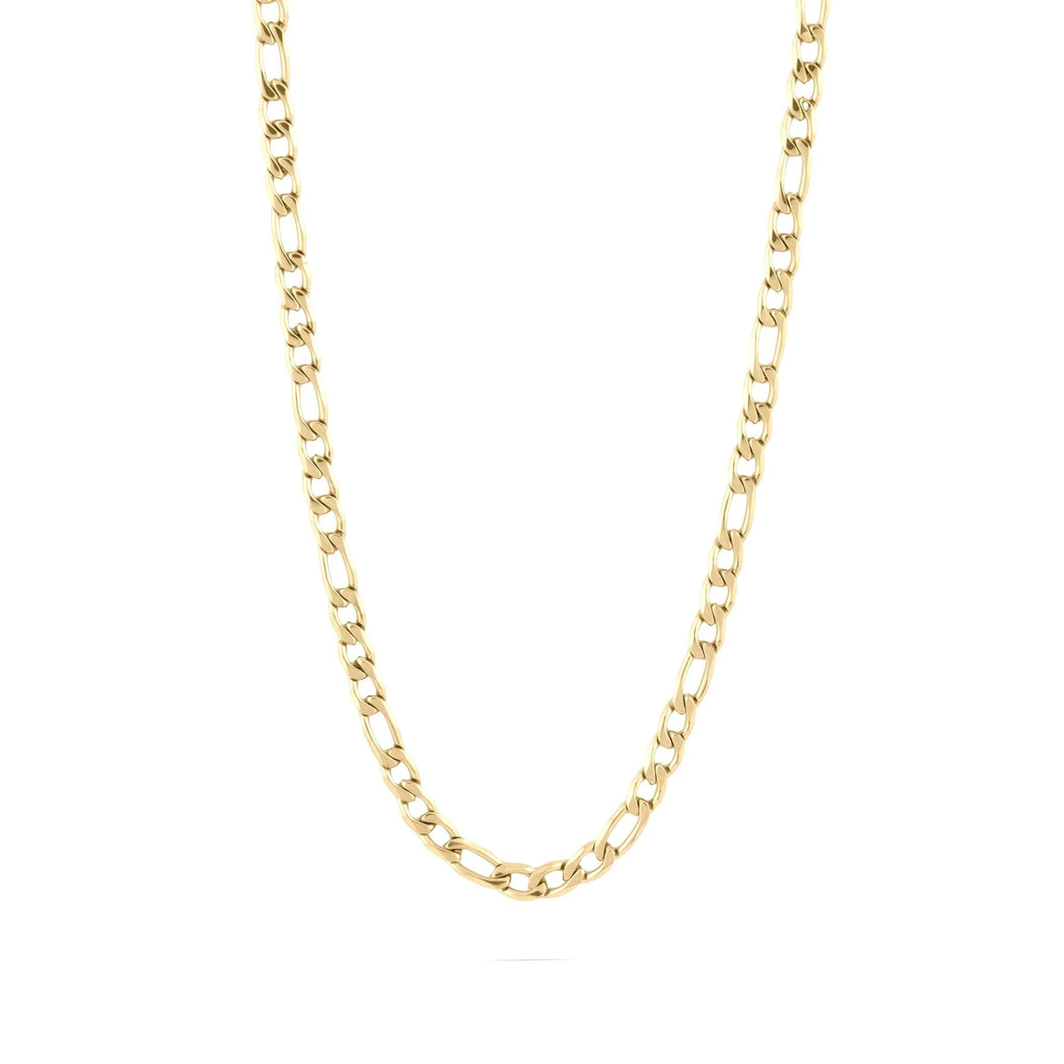 Wholesale jewelry 14K Gold Filled Plus Figaro Chain Necklace- main