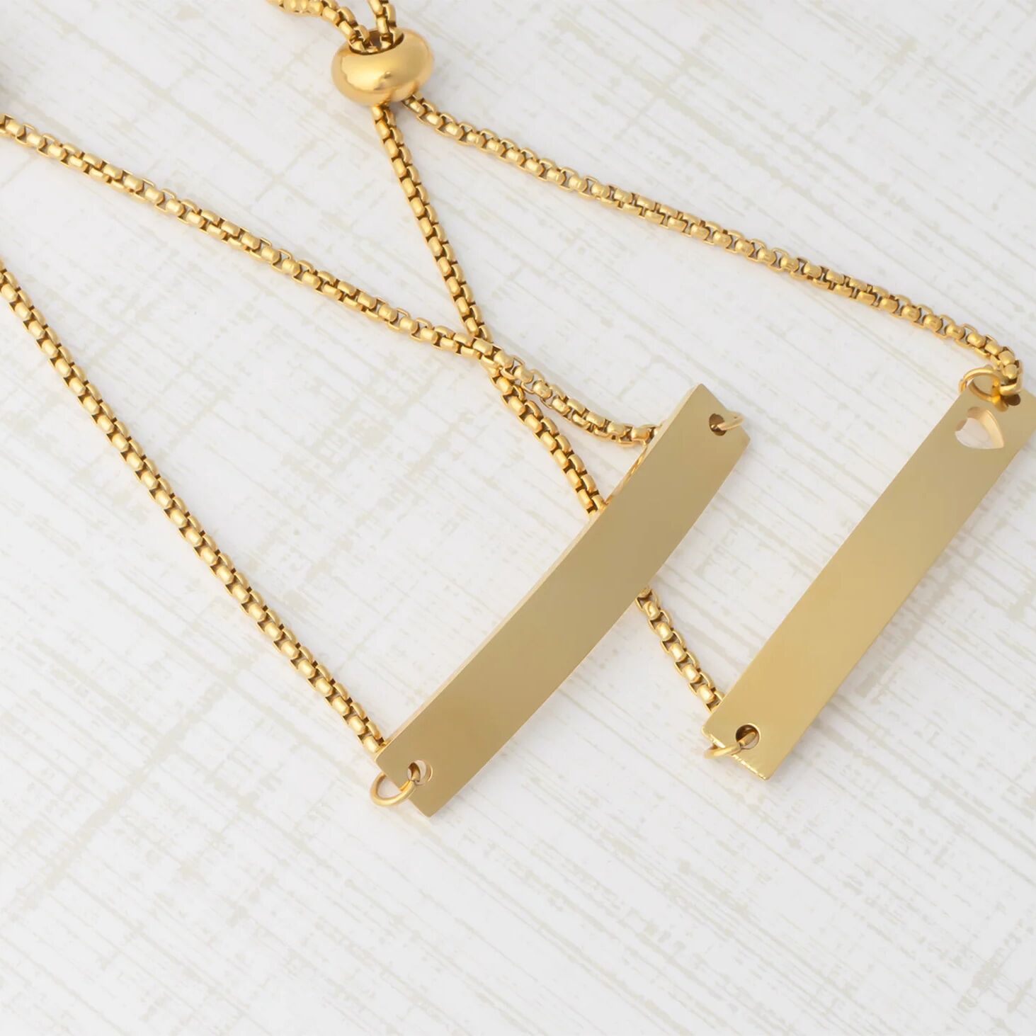 14K Gold Filled Bracelet – Adjustable Curved Bar | Tarnish Resistant Jewelry - Bracelets | Sunflower Soul Boutique