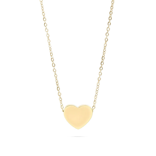 14K Gold Heart Necklace – Durable Gold Filled Jewelry with Customizable Pendant - Necklaces | Sunflower Soul Boutique