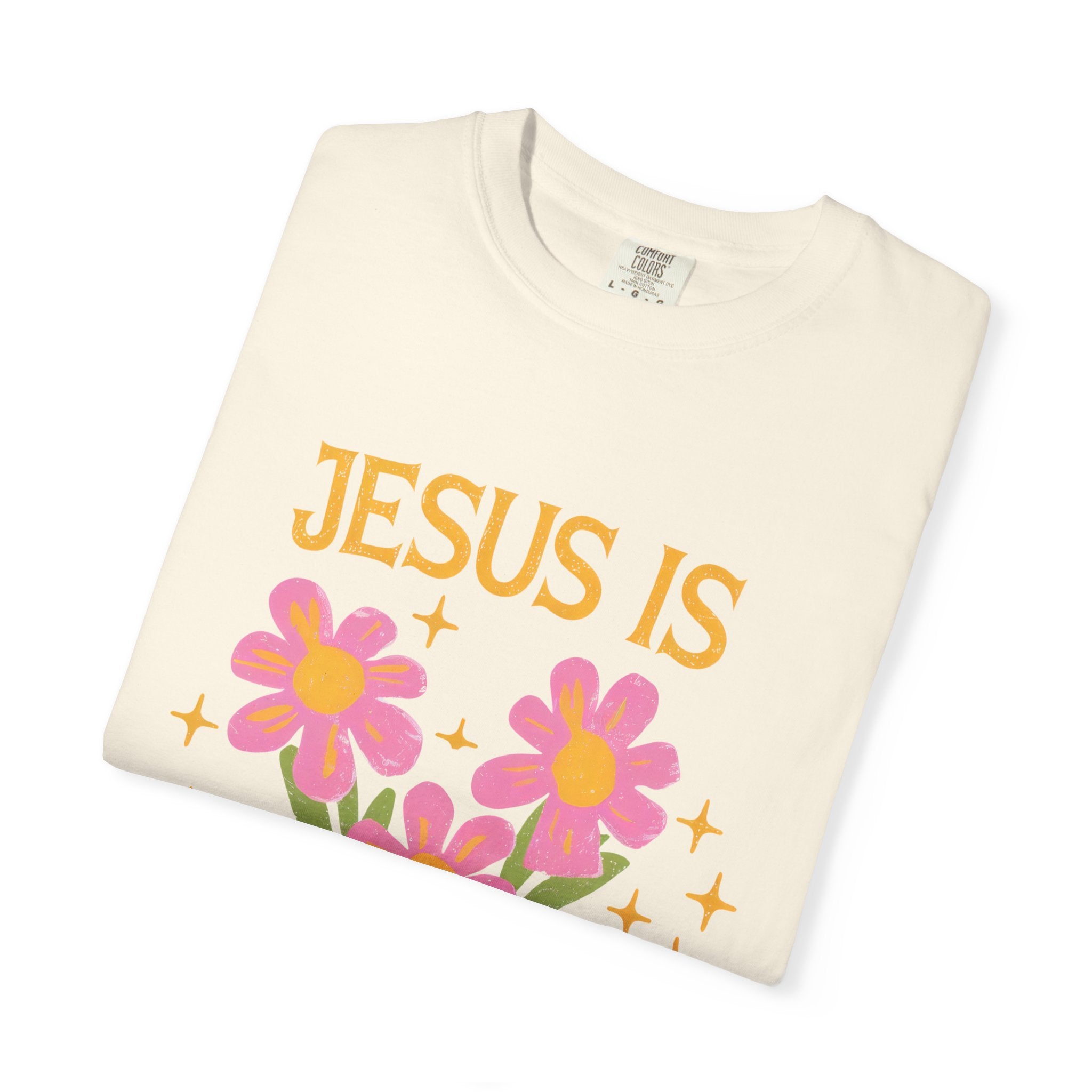 Jesus Is The Way Tee – Uplifting Christian T-Shirt | 100% Cotton Garment Dyed