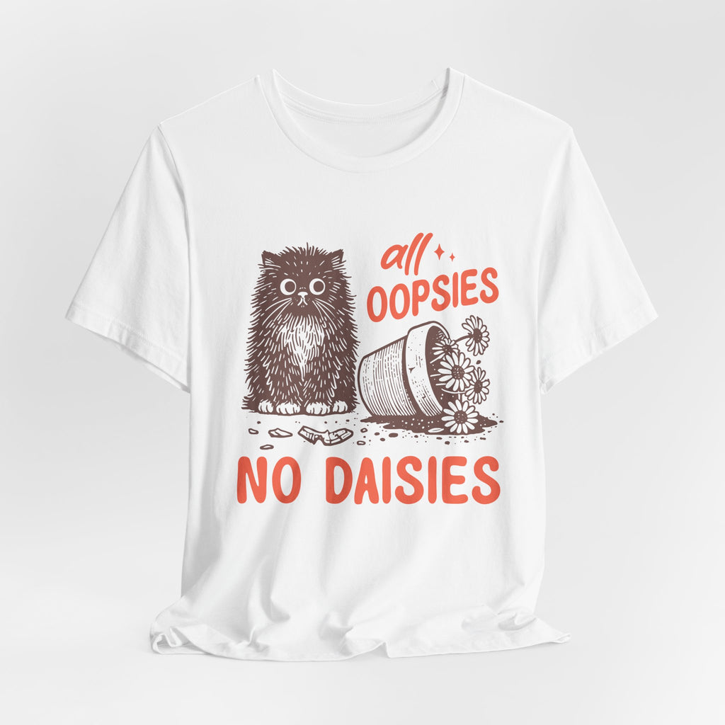 Cute Cat T-Shirt – Playful Graphic Tee With Whimsical Design & Soft Breathable Fabric