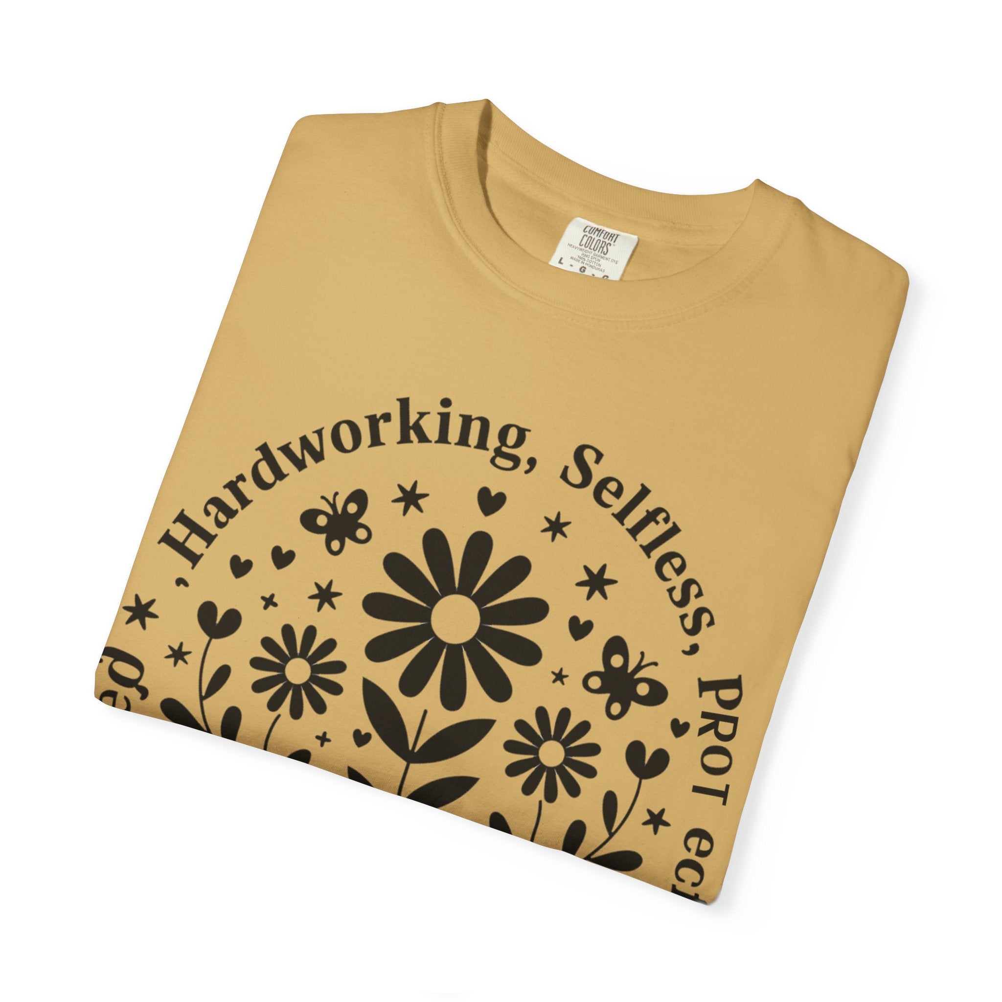 Mama Traits Floral Tee – Soft Cotton Unisex Casual Shirt | Gift for Mom