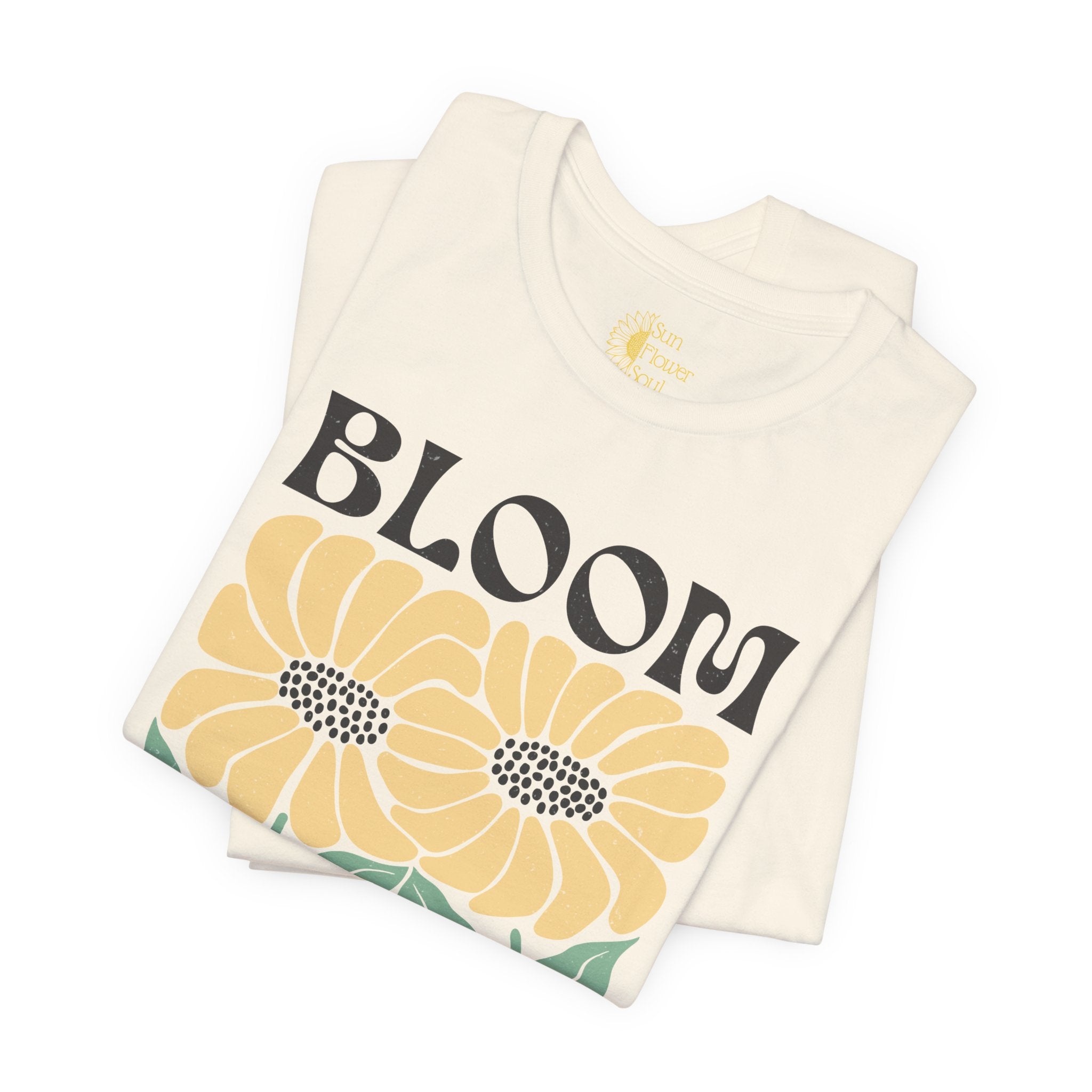 Inspirational Floral Shirt – Bloom Where You’re Planted | Soft Cotton Graphic Tee