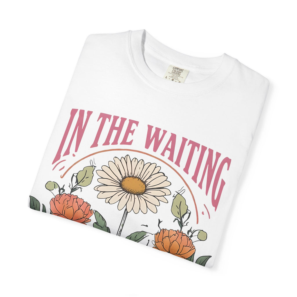 Inspirational T-Shirt | Floral Graphic Tee - Faith Based Shirt for Everyday Wear