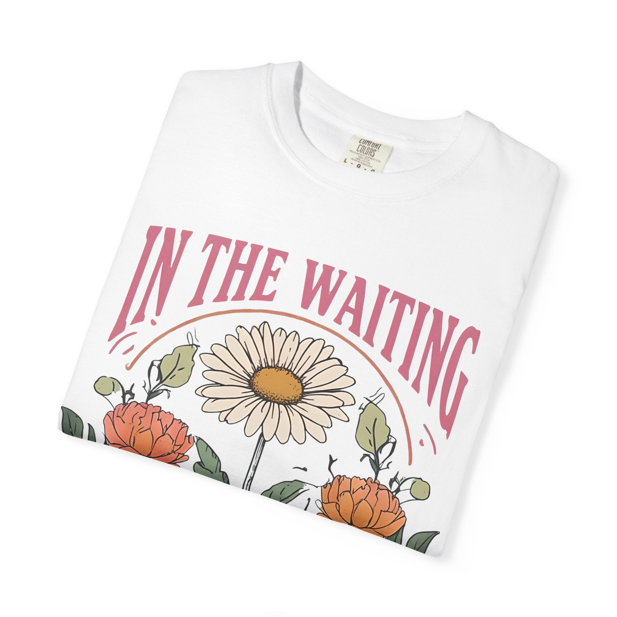 Inspirational T-Shirt | Floral Graphic Tee - Faith Based Shirt for Everyday Wear