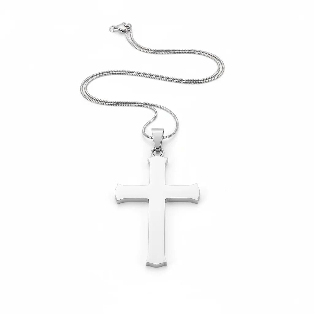 Gold Cross Pendant 18K Gold Jewelry | PVD Coated Stainless Steel Charm