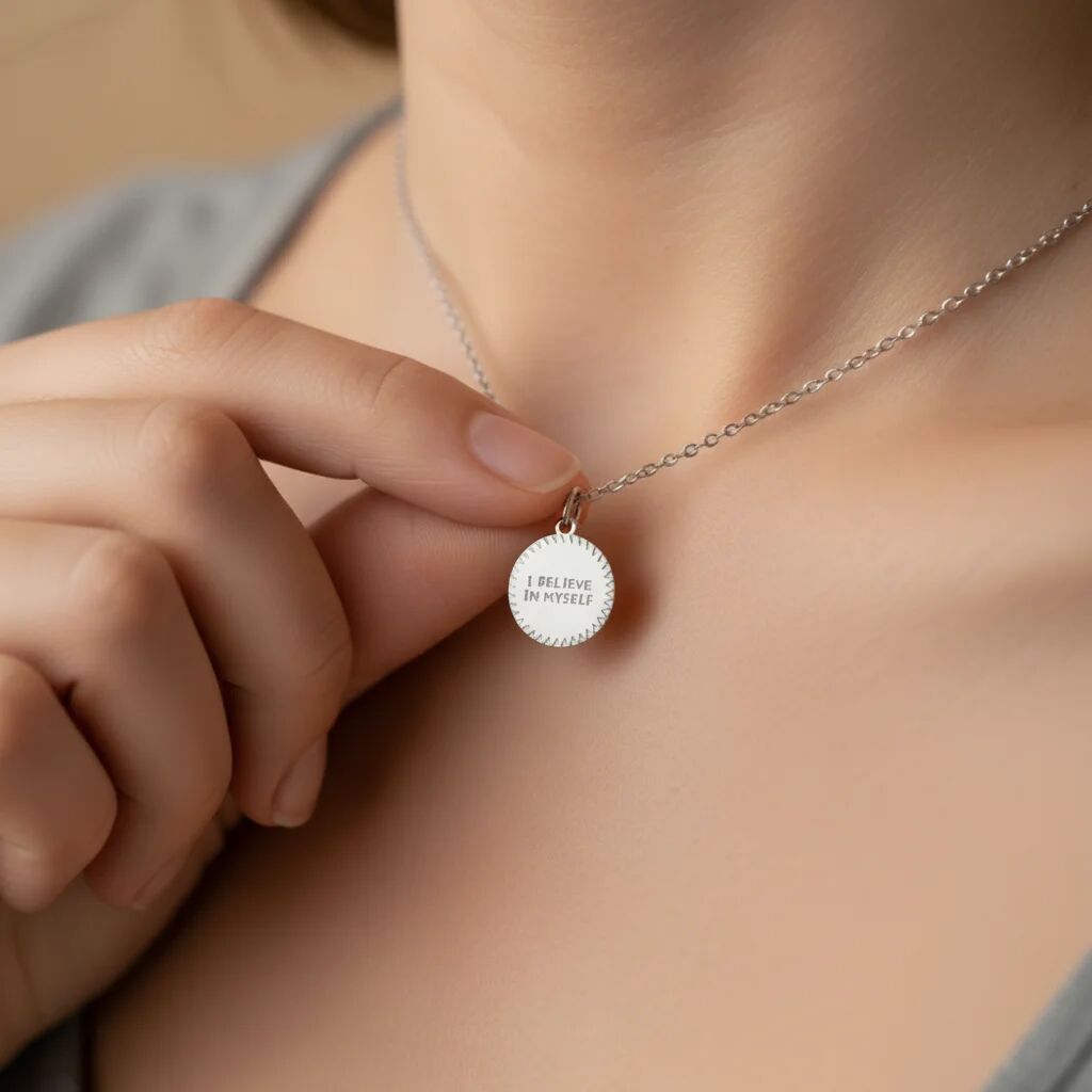 18K Gold Charm – Waterproof PVD Coated Stainless Steel Bracelet Accent