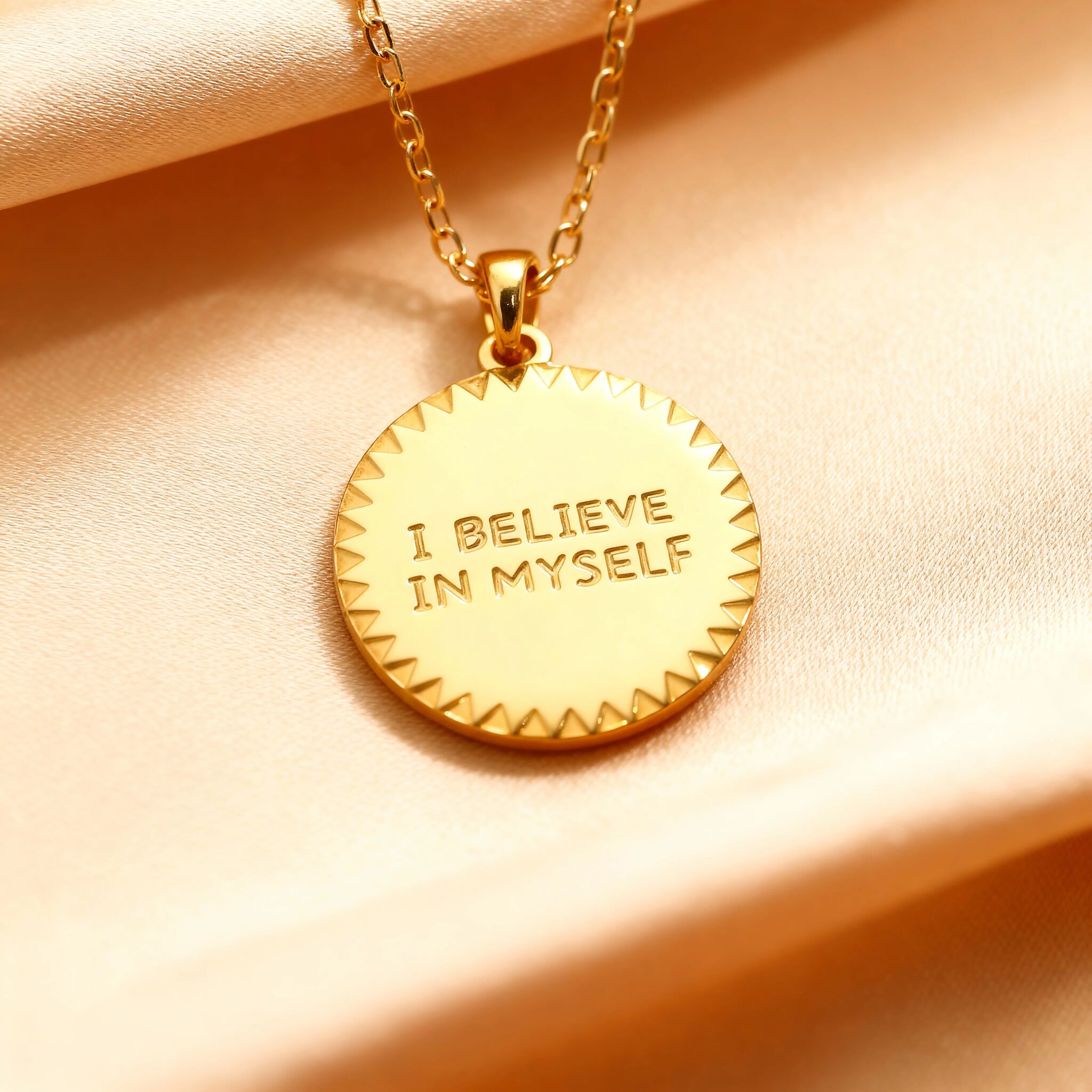 18K Gold Charm – Waterproof PVD Coated Stainless Steel Bracelet Accent