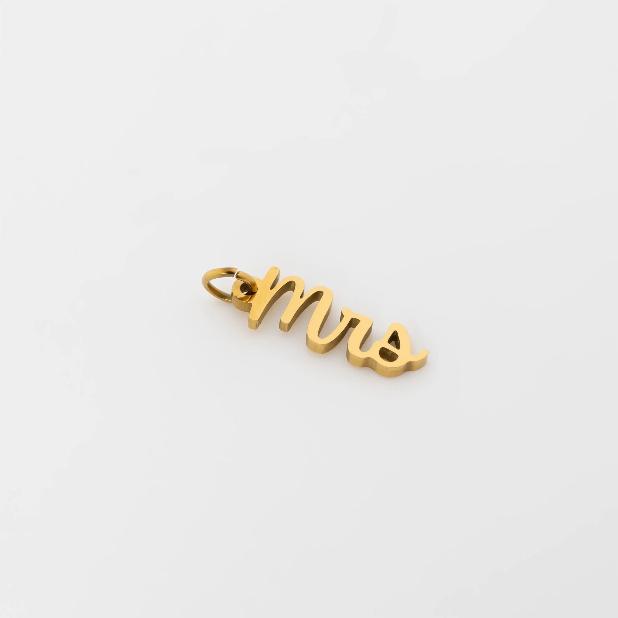 Mrs Charm Gold – Elegant 18K PVD Coated Stainless Steel Bridal Jewelry Gift