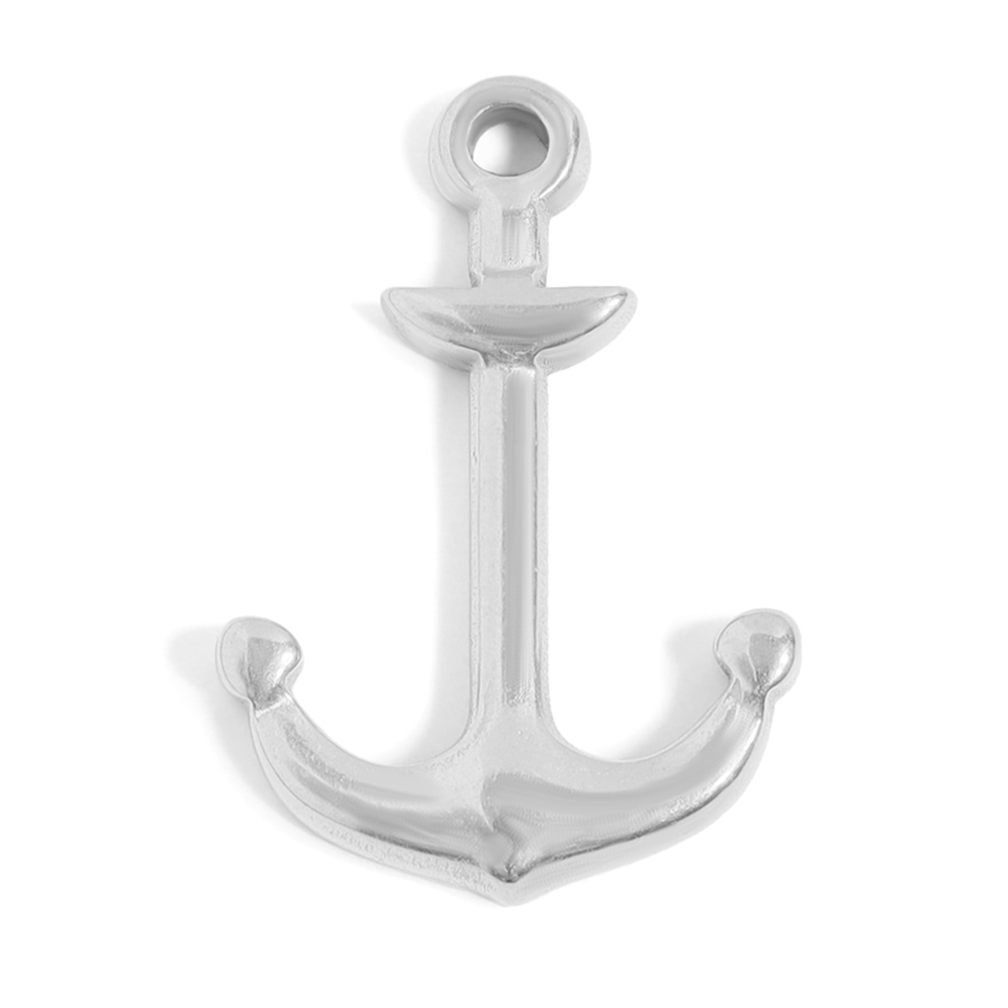 18K Gold Anchor Charm – Durable Stainless Steel Nautical Jewelry Pendant - charm | Sunflower Soul Boutique