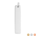 18K Gold Bar Pendant – Stainless Steel Pendant for Custom Engraving Gifts - Pendants | Sunflower Soul Boutique