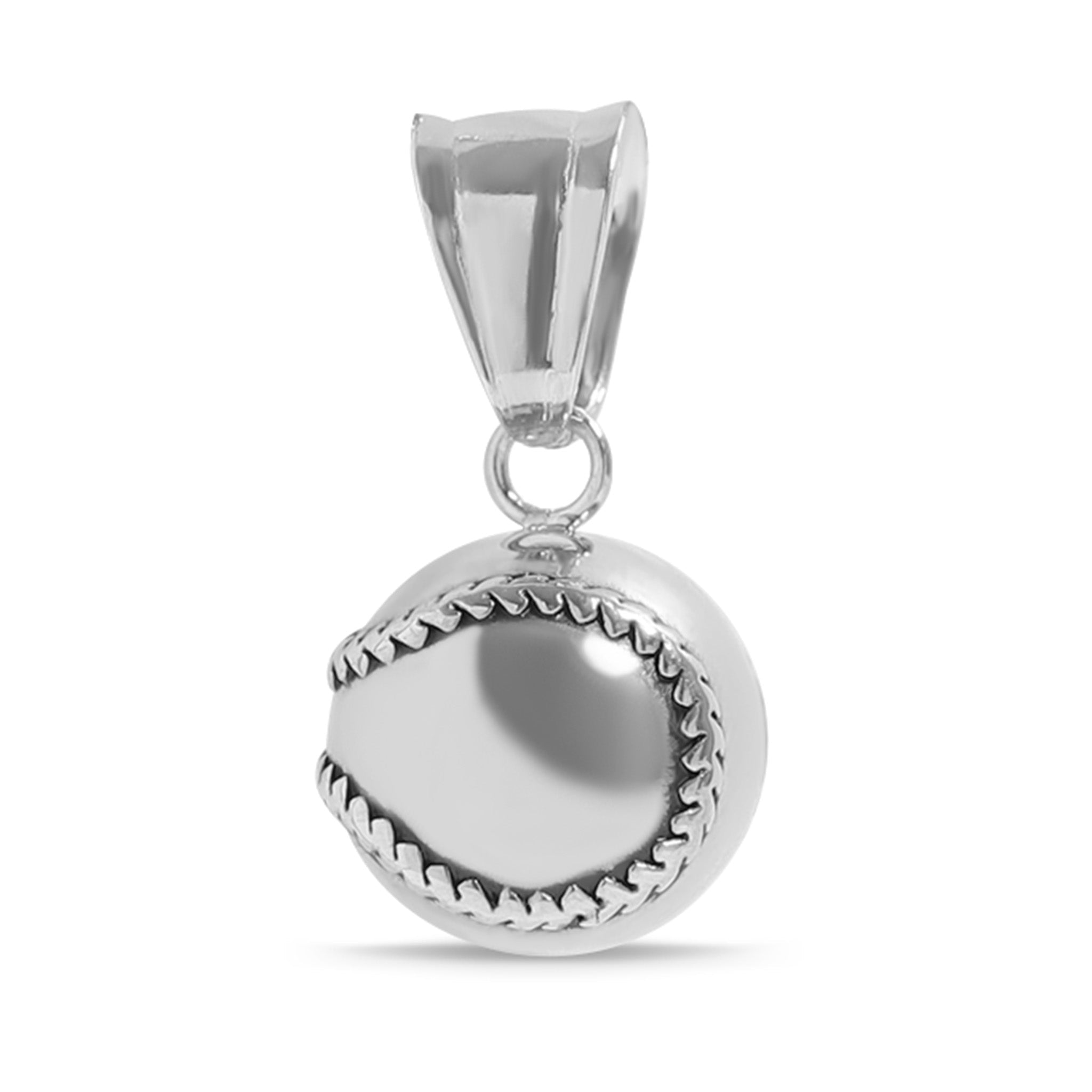 18K Gold Baseball Pendant - PVD Coated 3D Sports Jewelry Charm for Men - Pendants | Sunflower Soul Boutique