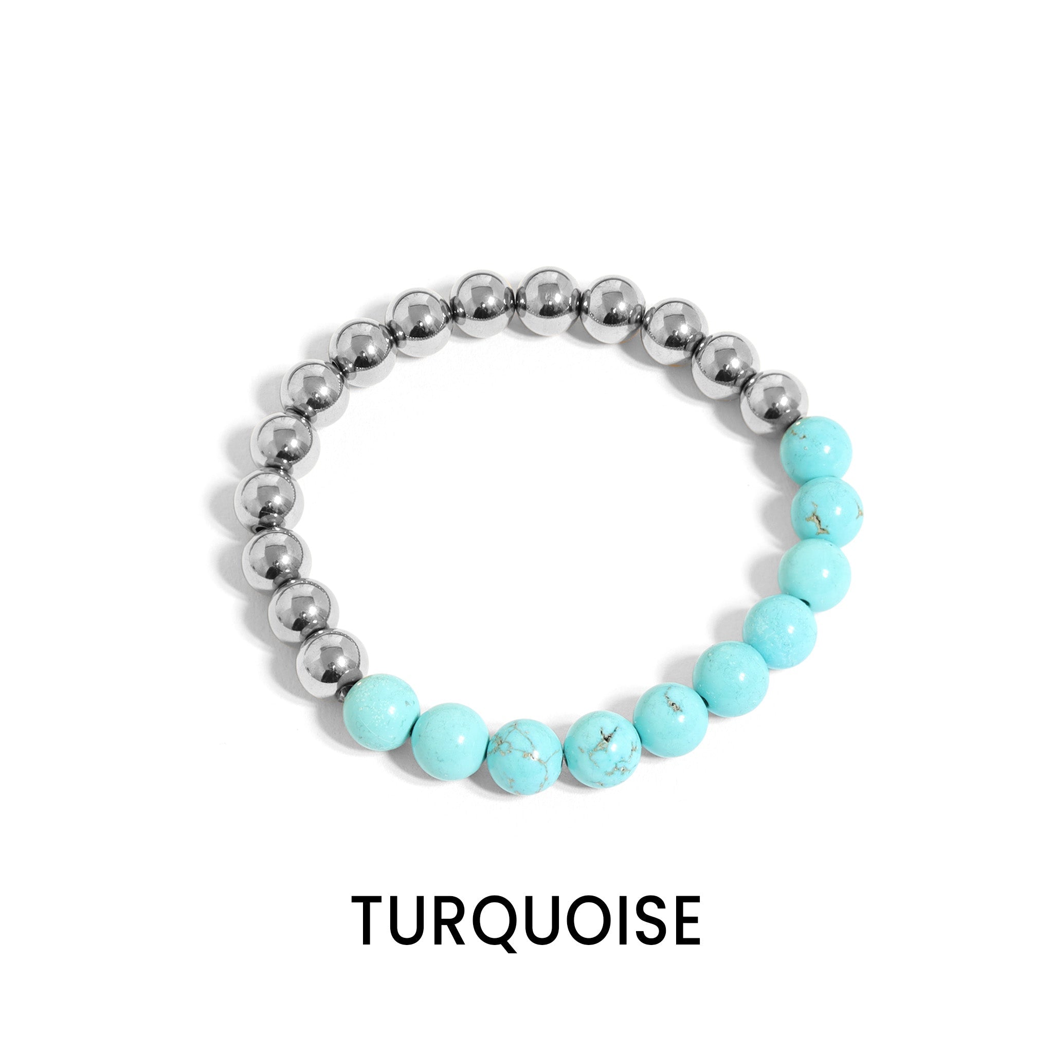 18K Gold Beaded Bracelets – Semi Precious Stretch Natural Stone Jewelry - Bracelets | Sunflower Soul Boutique