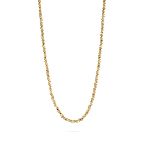18K Gold Beaded Necklace – 316L Stainless Steel, Hypoallergenic, Non Tarnish Jewelry - Necklaces | Sunflower Soul Boutique