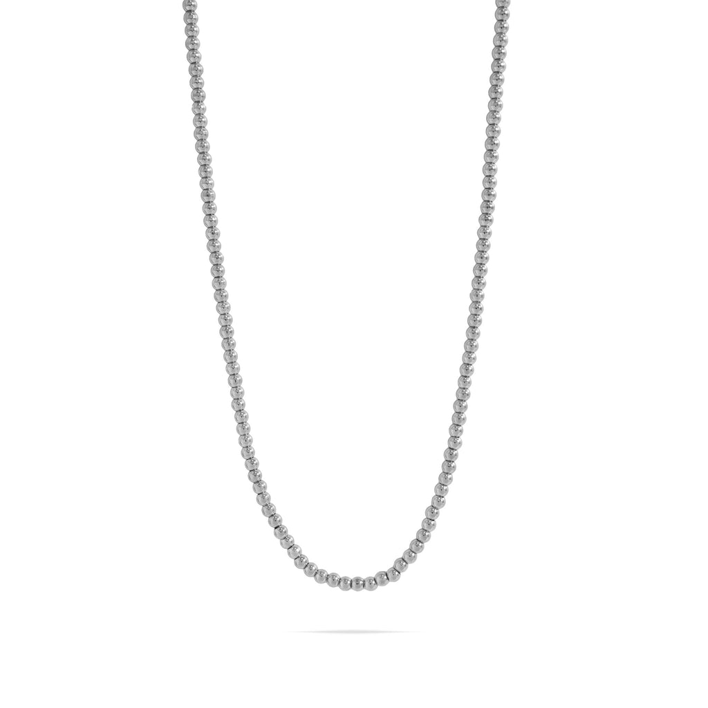 18K Gold Beaded Necklace – 316L Stainless Steel, Hypoallergenic, Non Tarnish Jewelry - Necklaces | Sunflower Soul Boutique