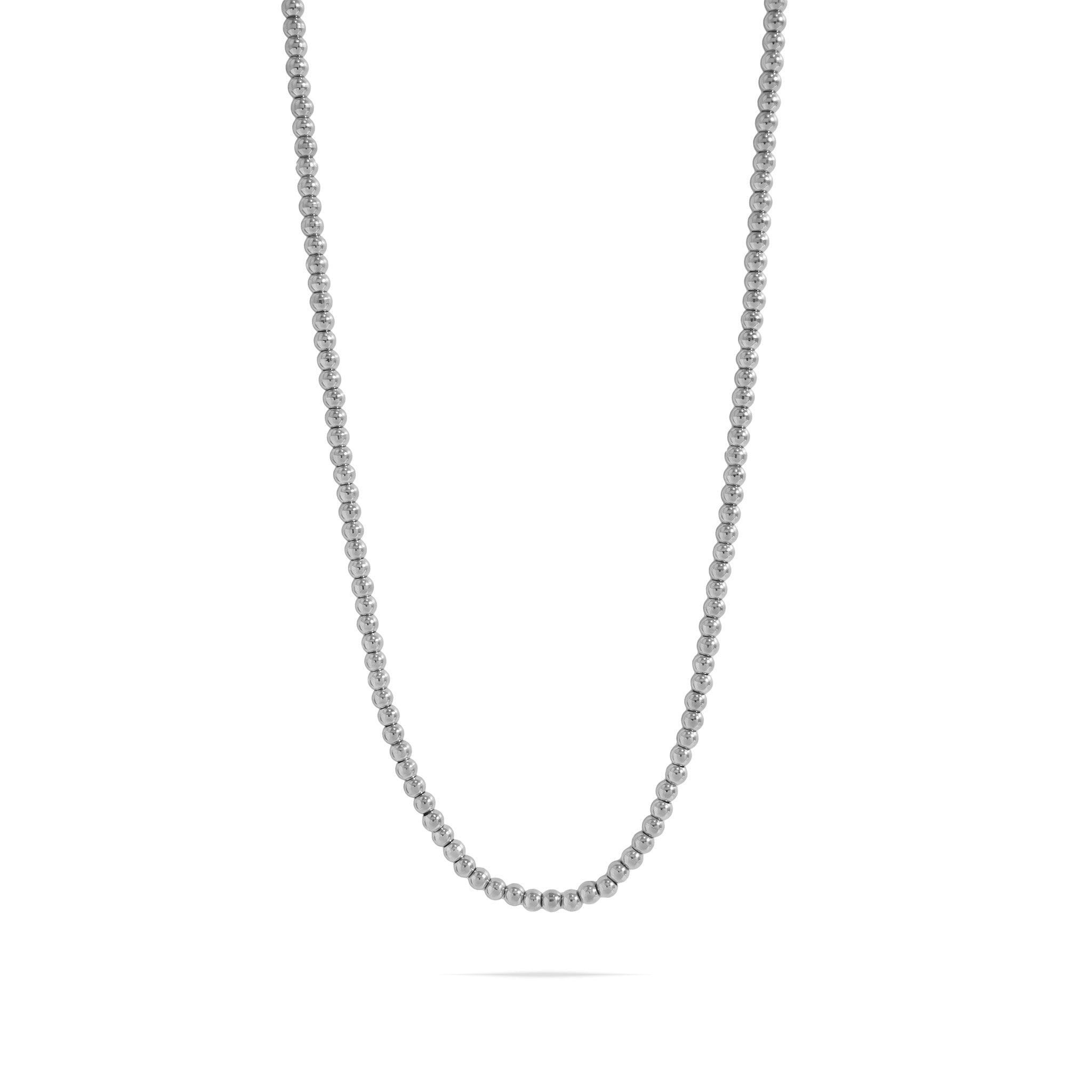 18K Gold Beaded Necklace – 316L Stainless Steel, Hypoallergenic, Non Tarnish Jewelry - Necklaces | Sunflower Soul Boutique