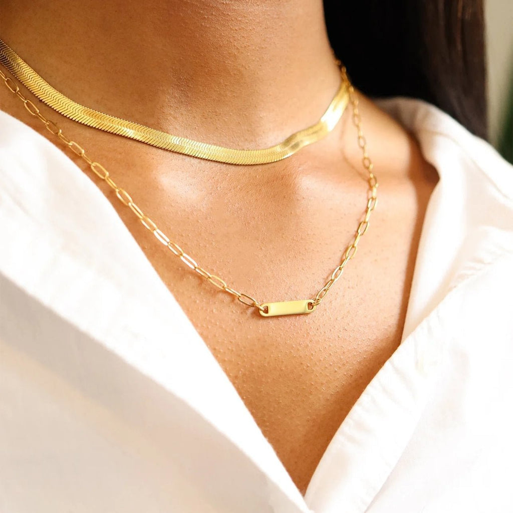 18K Gold Blank Bar – Durable Stainless Steel Bar With Gold PVD Coating - Pendants | Sunflower Soul Boutique