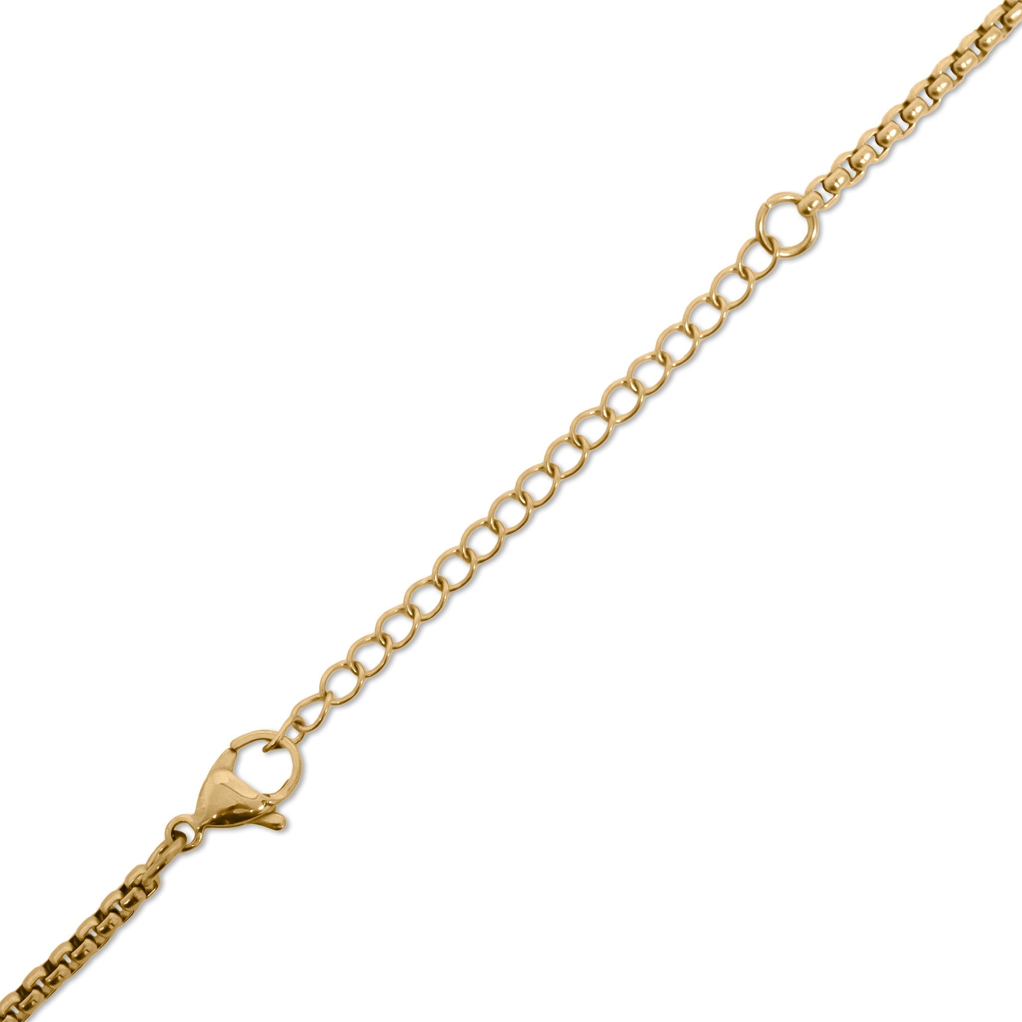 18K Gold Bolo Necklace – Adjustable Sliding Clasp Stainless Steel Chain - Necklaces | Sunflower Soul Boutique