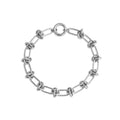 18K Gold Bracelet – Adjustable Knotted Chain With Spring Ring Clasp Jewelry - Bracelets | Sunflower Soul Boutique