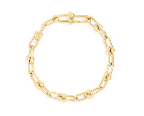 18K Gold Bracelet – Stainless Steel Hardware Chain | Scratch Resistant Jewelry - Bracelets | Sunflower Soul Boutique
