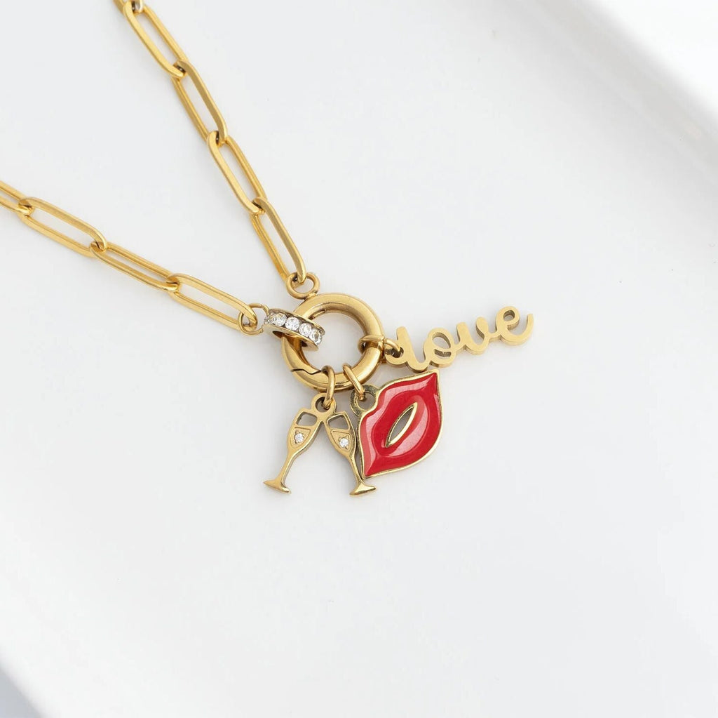 18K Gold Bridal Charms – Durable Wedding Charm Set | Hypoallergenic Jewelry - Jewelry sets | Sunflower Soul Boutique