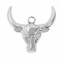 18K Gold Bull Charm – Durable Stainless Steel Charm Pendant | Hypoallergenic Jewelry Gift - charm | Sunflower Soul Boutique