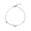 18K Gold Butterfly Bracelet – Dainty Gold Plated Charm With CZ Sparkle - Bracelets | Sunflower Soul Boutique