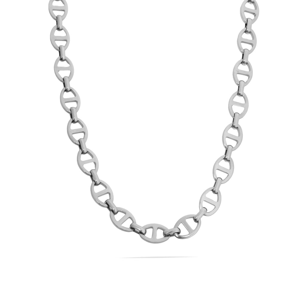 18K Gold Chain Necklace – Thick Oval Link | Durable PVD Gold Stainless Steel - Necklaces | Sunflower Soul Boutique