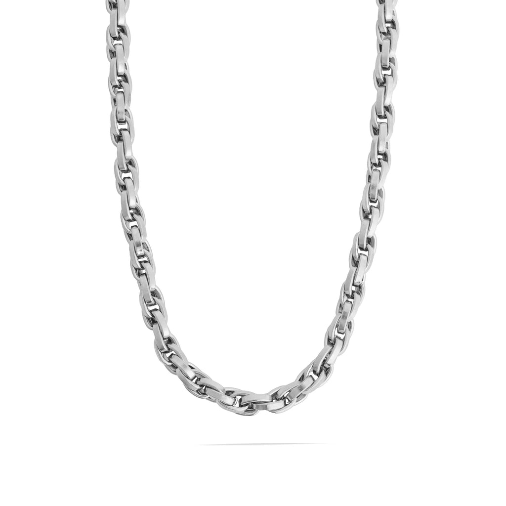 18K Gold Chain Necklace – Twisted Oval Stainless Steel Jewelry, Hypoallergenic & Durable - Necklaces | Sunflower Soul Boutique