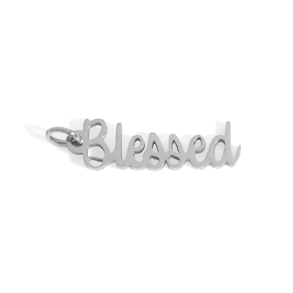 18K Gold Charm Blessed Pendant – Hypoallergenic, Waterproof Stainless Steel Jewelry - charm | Sunflower Soul Boutique