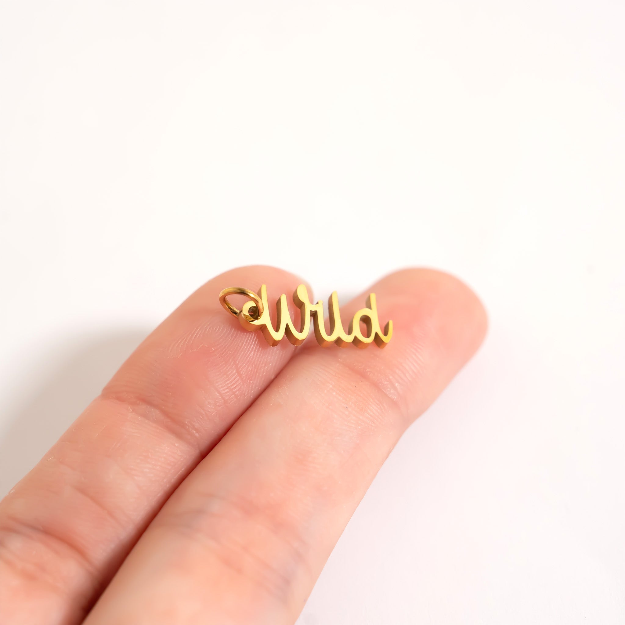 18K Gold Charm – Durable Stainless Steel Jewelry With PVD Coating - charm | Sunflower Soul Boutique