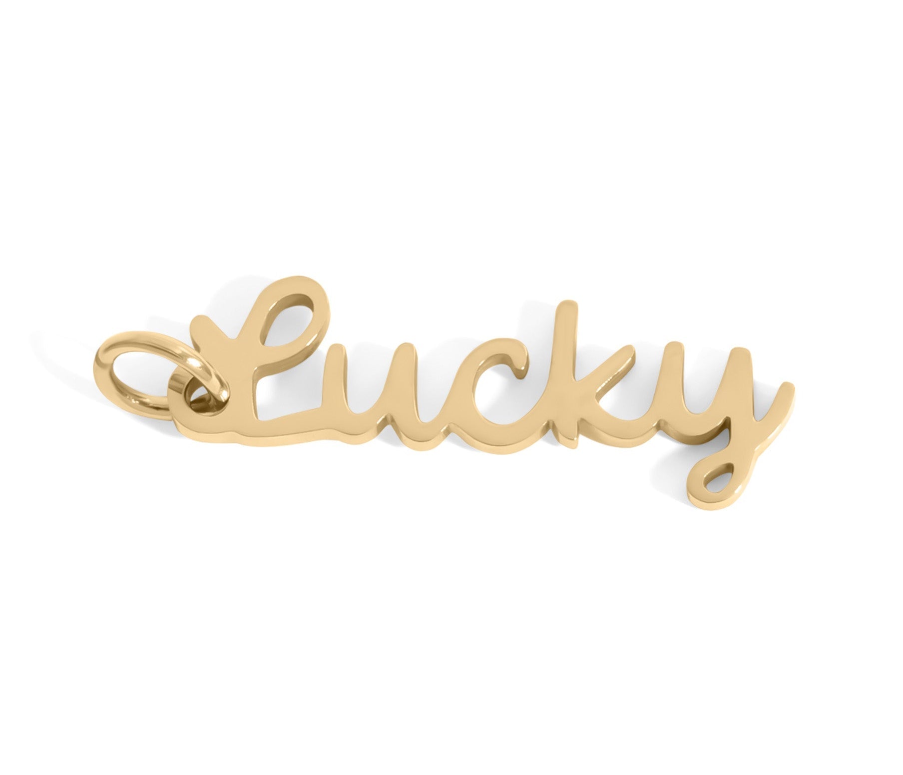 18K Gold Charm – Durable Stainless Steel Lucky Pendant | Scratch Resistant Jewelry - charm | Sunflower Soul Boutique